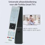 Toshiba Universele afstandsbediening - TB1586 Smart TV Remote - Afbeelding 2