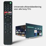 Slimtron Universele Sony Voice Afstandsbediening RMT-TX500E - Met appknoppen - Afbeelding 7