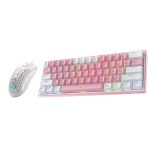 Redragon Pink Bubblez Gaming Set Toetsenbord en Muis - Afbeelding 2