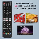LG Universele Afstandsbediening met Appknoppen (Netflix, Disney, Rakuten, Prime Video) - Afbeelding 4