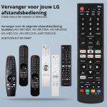 LG Universele Afstandsbediening met Appknoppen (Netflix, Disney, Rakuten, Prime Video) - Afbeelding 2