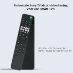 Sony Universele Voice Afstandsbediening RMT-TX520E - Voor Sony Smart TV's met appknoppen - Afbeelding 4