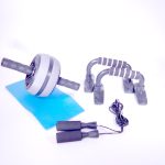 Slimtron Fitness Set Slimfit - Ab roller - Kniepad - Opdruksteun - Springtouw - Afbeelding 7