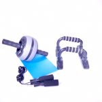Slimtron Fitness Set Slimfit - Ab roller - Kniepad - Opdruksteun - Springtouw - Afbeelding 3