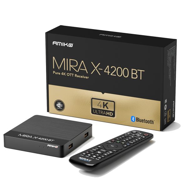 Amiko Mira-X 4200 Linux Mediastreamer - Bluetooth