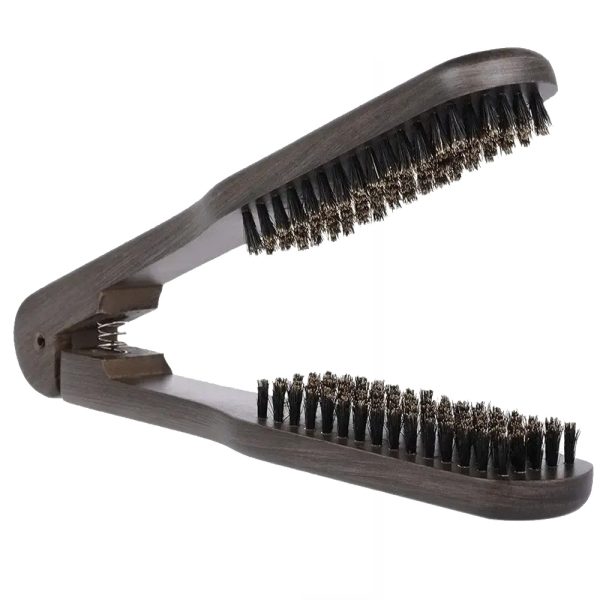 Aurgan Hair straightening Brush - Tweezijdige borstel