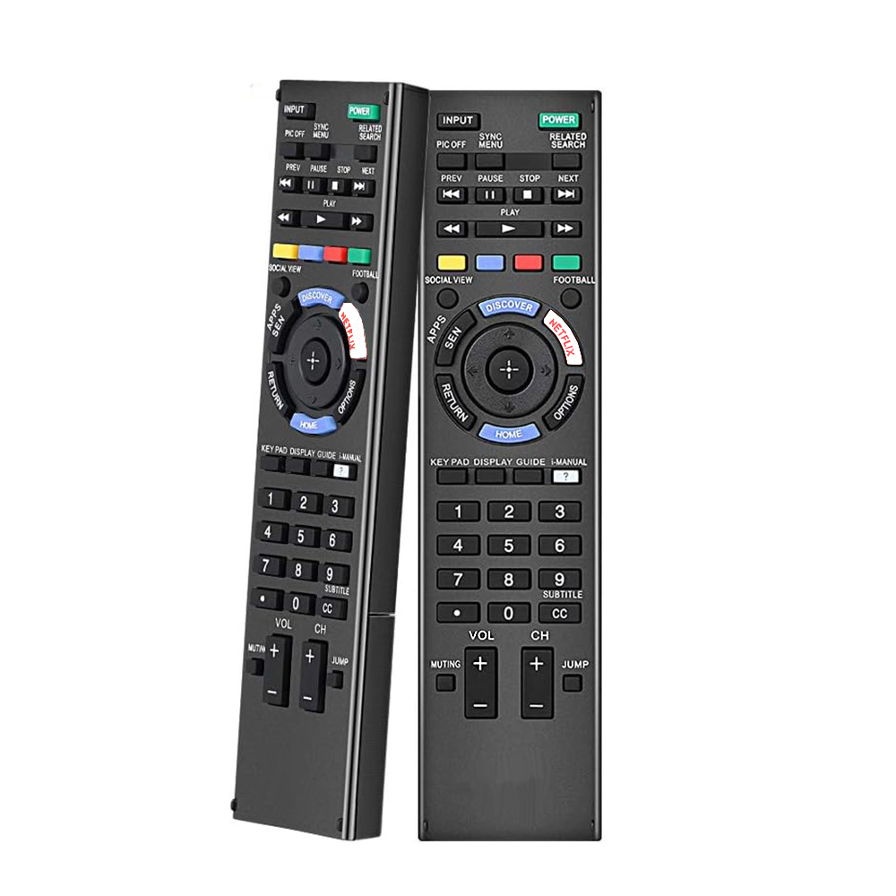 Universal Replacement Remote Control RM-YD102 For Select Sony TVs - KDL-55W800B, KDL-55W950B, KDL-55X830B