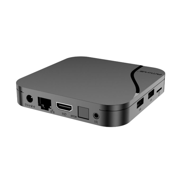 Amiko A14 Green+ Plus Android IPTV Box - BT Remote - FlyPi
