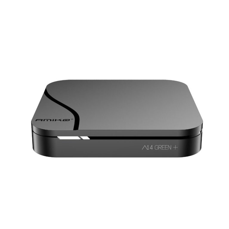 Amiko A14 Green+ Plus Android IPTV Box - BT Remote - FlyPi