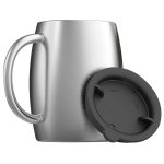 Slimtron 414ml drinkbeker koffiebeker - RVS - Geschikt voor koffie en thee - Compact en stijlvol - Afbeelding 2