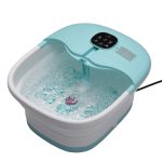 Slimtron FB02 Elektrisch Voetenbad – Verwarming, Bubbels en Massagerollers – Blauw - Afbeelding 5