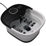 Slimtron FB02 Elektrisch Voetenbad – Verwarming, Bubbels en Massagerollers – Zwart - Afbeelding 16