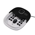 Slimtron FB02 Elektrisch Voetenbad – Verwarming, Bubbels en Massagerollers – Zwart - Afbeelding 8