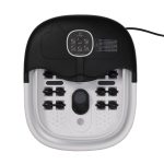 Slimtron FB02 Elektrisch Voetenbad – Verwarming, Bubbels en Massagerollers – Zwart - Afbeelding 24