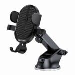 Slimtron Gravity 2-in-1 Autohouder - Ventilatieclip en Zuignap, productfoto 4