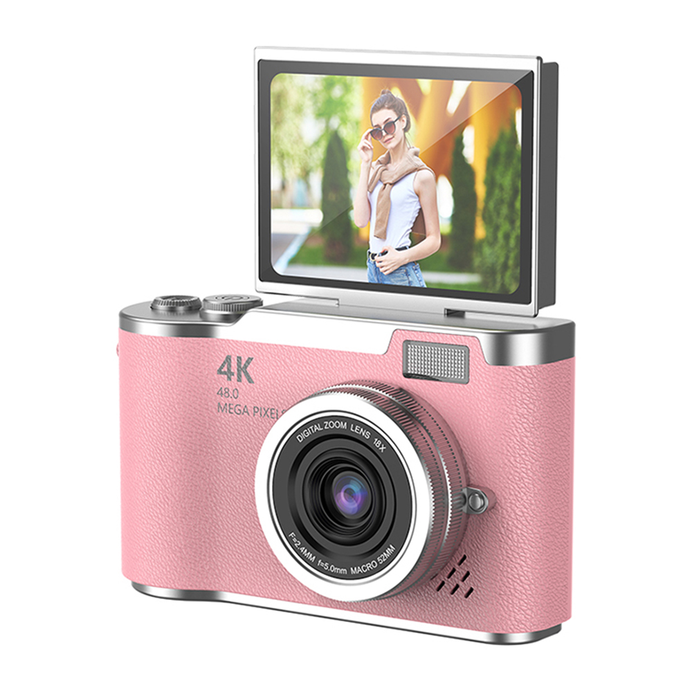 Slimlogy LK007 Pro HD Digitale Camera – Roze – productfoto 1